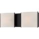 Pandora 2 Light 15.75 inch Oil Rubbed Bronze Vanity Light Wall Light in R7S