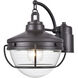 Eastport 1 Light 12 inch Oil Rubbed Bronze Outdoor Post Light