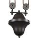 Farmhouse Linear Chandelier Ceiling Light in Incandescent