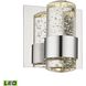 Surrey LED 7 inch Chrome Vanity Light Wall Light