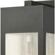 Angus 1 Light 20 inch Charcoal Outdoor Sconce