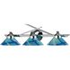Refraction 3 Light 25.00 inch Bathroom Vanity Light