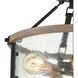 Geringer 3 Light 15 inch Charcoal with Beechwood and Burnished Brass Semi Flush Mount Ceiling Light