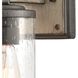 Annenberg 1 Light 6 inch Anvil Iron with Distressed Antiqued Gray Vanity Light Wall Light