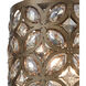 Rosslyn 1 Light 8 inch Mocha with Deep Bronze Mini Pendant Ceiling Light