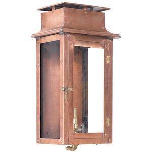 Maryville 17 inch Aged Copper Outdoor Sconce