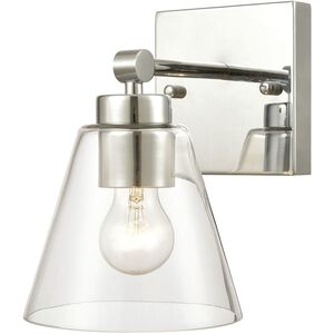 East Point 1 Light 8 inch Polished Chrome Vanity Light Wall Light
