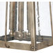 Kirkdale 3 Light 19 inch Vintage Brass Outdoor Wall Sconce