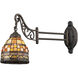 Mix-N-Match Sconce Wall Light in Tiffany 10 Glass, Incandescent