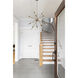 Delphine 10 Light 33 inch Satin Brass Chandelier Ceiling Light