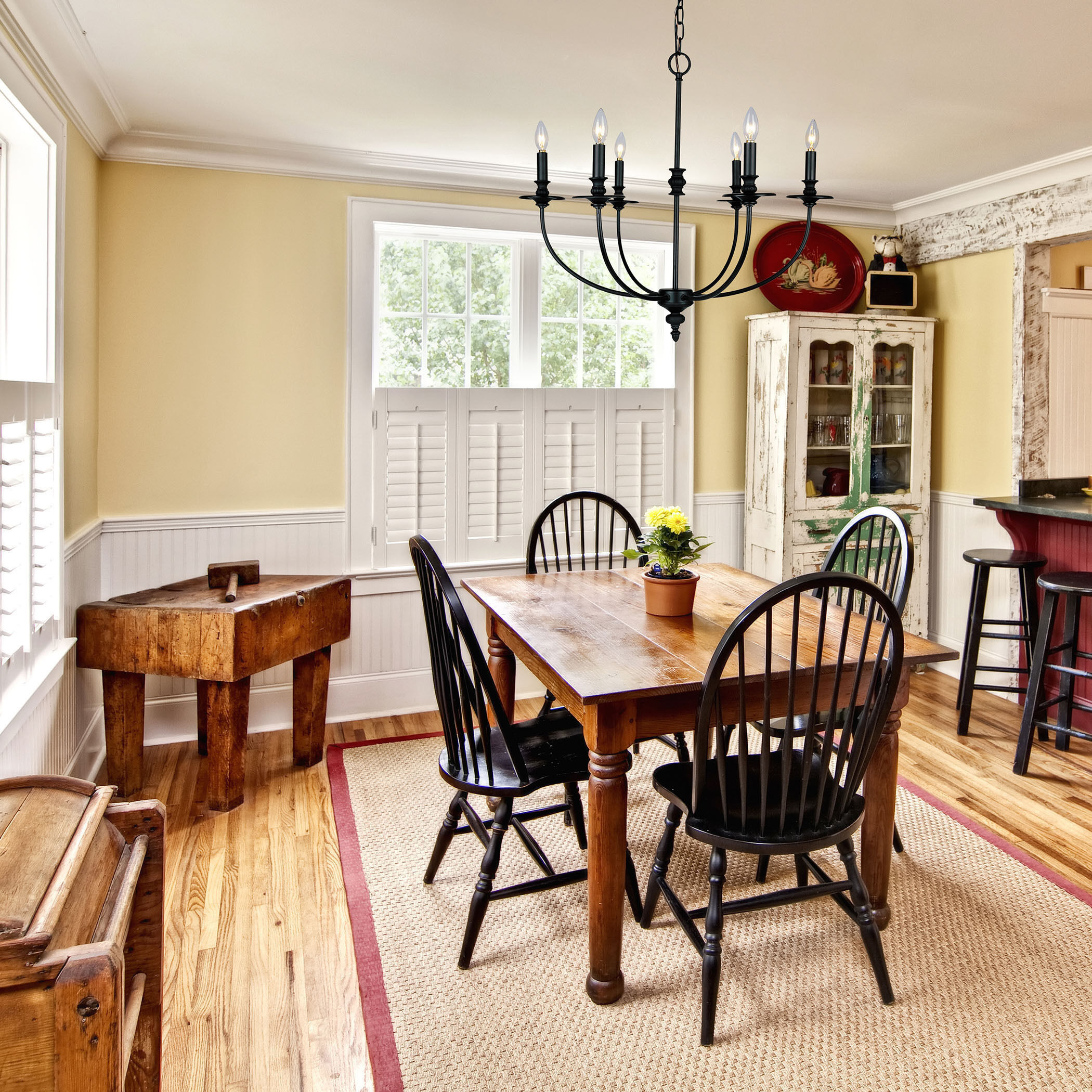 Bronze dining room chandelier deals
