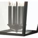 Main Street 4 Light 23 inch Black Outdoor Wall Sconce
