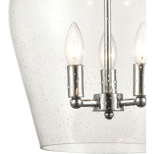 Darlene 3 Light 13 inch Polished Chrome Pendant Ceiling Light