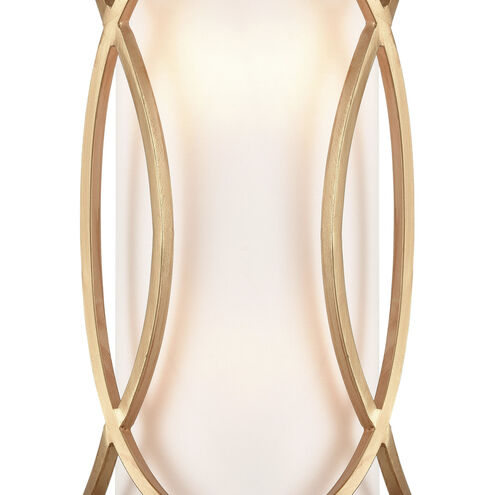 Ringlets 2 Light 9 inch Matte Gold ADA Sconce Wall Light