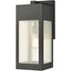 Angus 1 Light 20 inch Charcoal Outdoor Wall Sconce