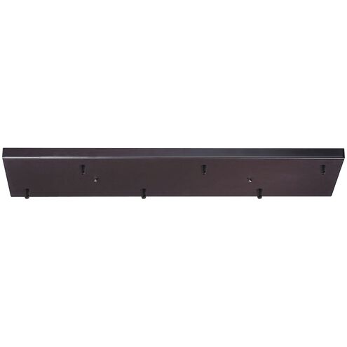 Signature 6 Light 1 inch Oiled Bronze Pan in Oil Rubbed Bronze, Rectangular