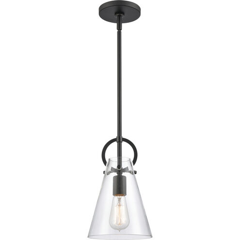 Gabby 1 Light 7 inch Matte Black Mini Pendant Ceiling Light