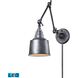 Insulator Glass Sconce Wall Light in LED