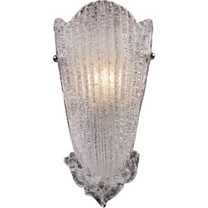 Providence 1 Light 8 inch Antique Silver Leaf Sconce Wall Light