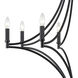 Spanish Villa 8 Light 36 inch Charcoal Chandelier Ceiling Light