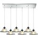 Refraction 6 Light 30.00 inch Mini Pendant