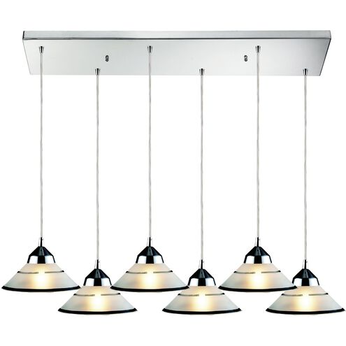 Refraction 6 Light 30.00 inch Mini Pendant