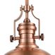 Chadwick 1 Light 13 inch Antique Copper Pendant Ceiling Light in Incandescent
