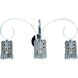 Optix 3 Light 23 inch Polished Chrome Vanity Light Wall Light