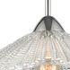 Radiance 1 Light 16 inch Polished Chrome with Clear Pendant Ceiling Light