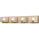 Ridgecrest LED 28 inch Satin Brass Vanity Light Wall Light