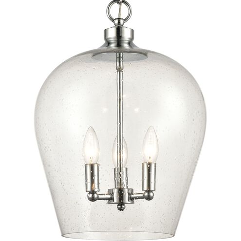 Darlene 3 Light 13 inch Polished Chrome Pendant Ceiling Light