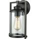 Frampton 1 Light 11 inch Aged Bronze Outdoor Wall Sconce