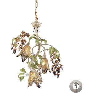 Huarco LED 16 inch Sage Green with Seashell Chandelier Ceiling Light
