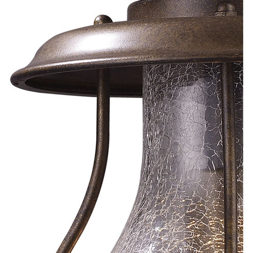Wikshire 1 Light 8 inch Coffee Bronze Outdoor Pendant
