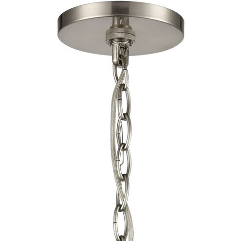 Ellipsa 1 Light 7 inch Satin Nickel Mini Pendant Ceiling Light