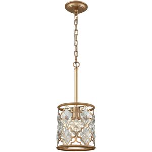 Armand 1 Light 8 inch Matte Gold Mini Pendant Ceiling Light