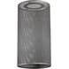 Cast Iron Pipe Weathered Zinc 4 inch Shade, 1.625 in. Fitter