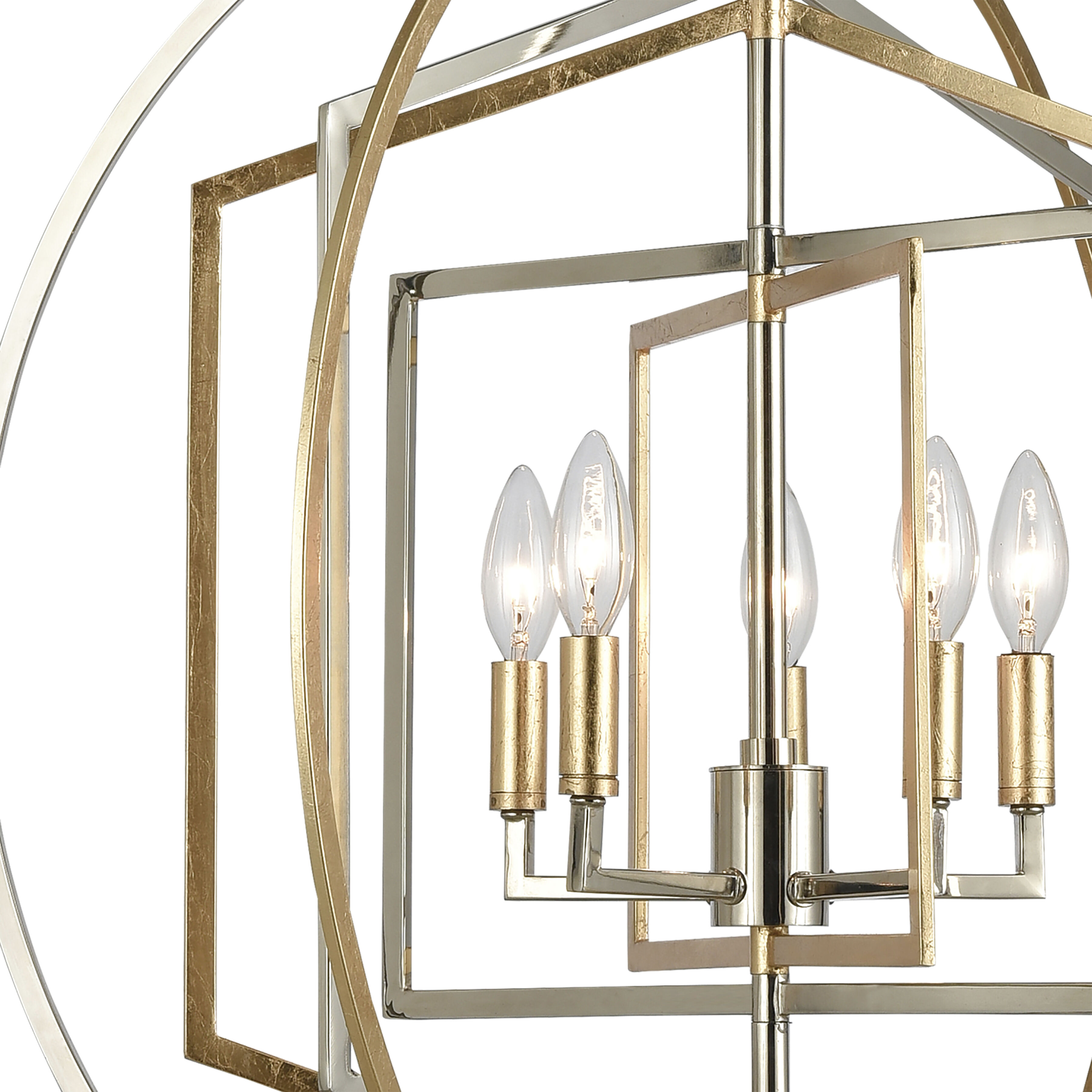 シャネルバレリーナ36 パイソン　ライトゴールド ELK 12263/5 Geosphere 5 Light 27 inch Polished Nickel with