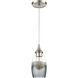 Sutter Creek 1 Light 5 inch Satin Nickel with Smoke Swirl Multi Pendant Ceiling Light in Standard, Configurable