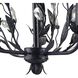 Circeo 3 Light 16 inch Deep Rust Chandelier Ceiling Light
