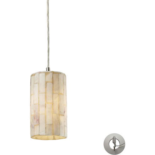 Coletta 1 Light 4 inch Satin Nickel Mini Pendant Ceiling Light