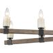 Stone Manor Linear Chandelier Ceiling Light