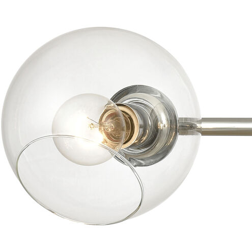 Claro 3 Light 26 inch Polished Chrome Vanity Light Wall Light