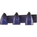 Elegant Bath 3 Light 20 inch Rust Vanity Light Wall Light