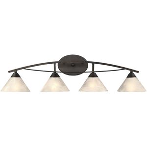 Elysburg 4 Light 36 inch Oil Rubbed Bronze Vanity Light Wall Light