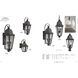 Forged Brookridge 2 Light 24 inch Charcoal Outdoor Sconce