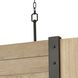 Wooden Crate Linear Chandelier Ceiling Light