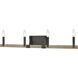 Transitions 4 Light 32 inch Oil Rubbed Bronze with Aspen Vanity Light Wall Light