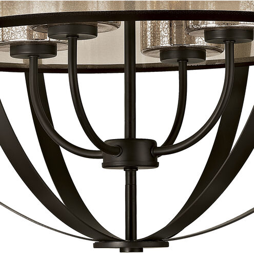 Diffusion 4 Light 24 inch Oil Rubbed Bronze Chandelier Ceiling Light in Incandescent