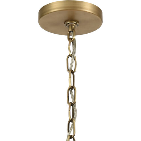 ELK 89067/4 Clausten 4 Light Brass Ceiling 21 Light inch Chandelier